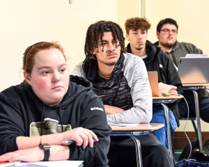 Photo of Students in Classroom.