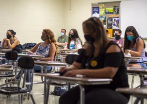 Photo of Students in Classroom.