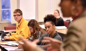 photo of college students in a classroom