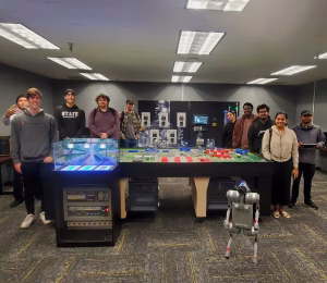 Photo of the "Cybercity" at WVSU's CIC