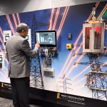 Photo of Dr. Al-Senayyid working with the CyberHive