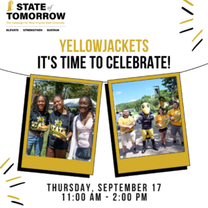 Yellow Jackets It's Time to Celebrate. September 17