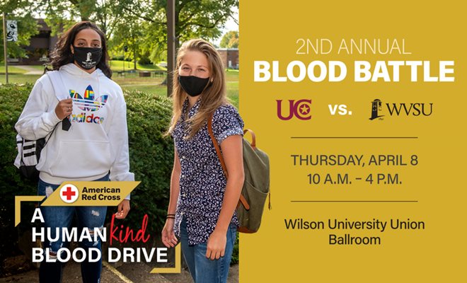 Second annual blood drive battle.