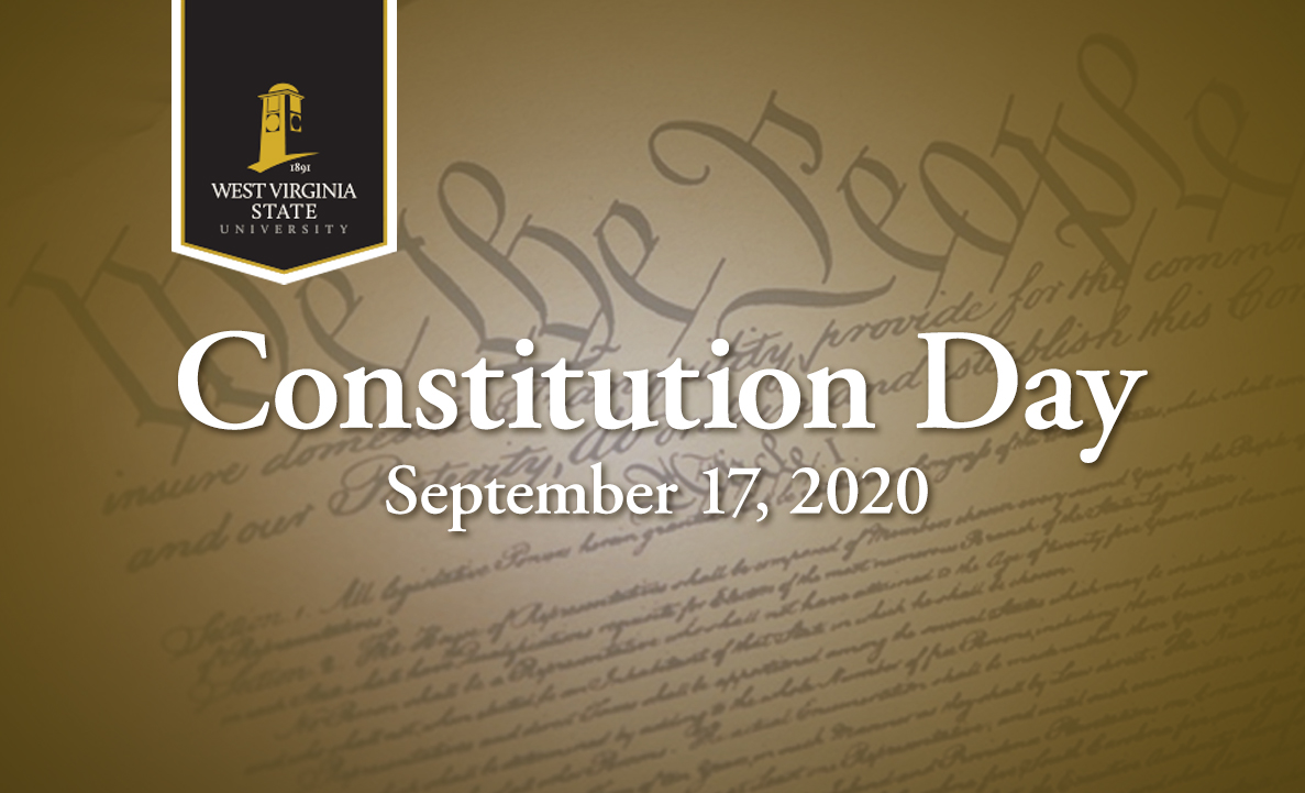 Constitution Day 2020 - West Virginia State University