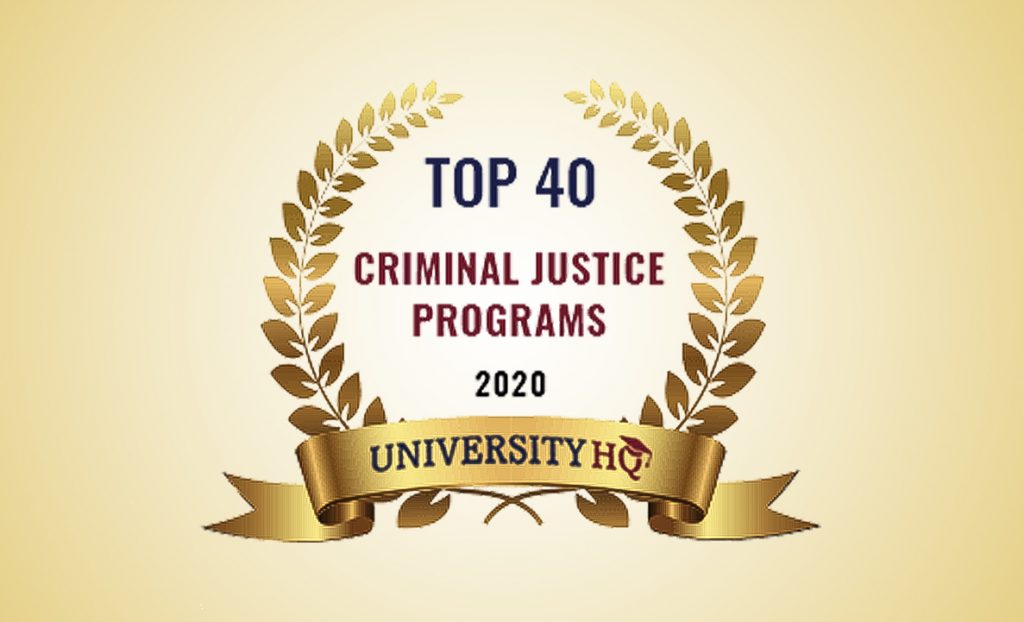 Top 40 Criminal Justice Programs 2020