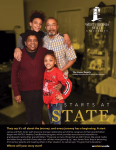 Photo of grandparents  from the It Starts at State feature series