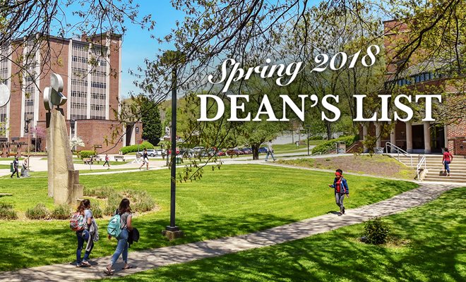 Spring 2018 Dean's List