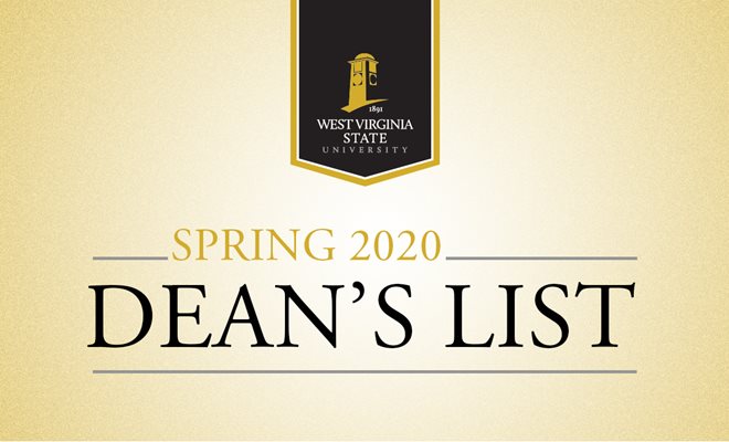 Spring 2020 Dean's List