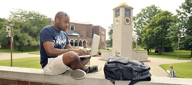 Student Studying