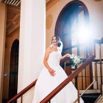 Wedding photo shoot at the WVSU Center