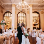 Wedding photo shoot at the WVSU Center