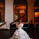 Wedding photo shoot at the WVSU Center