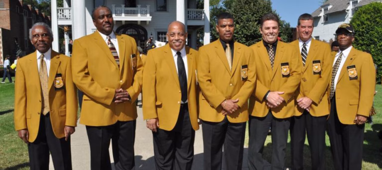 Photo of Hall of Fame Inductees to the W-Club