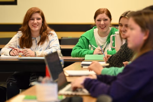 Photo of Students in Classroom.